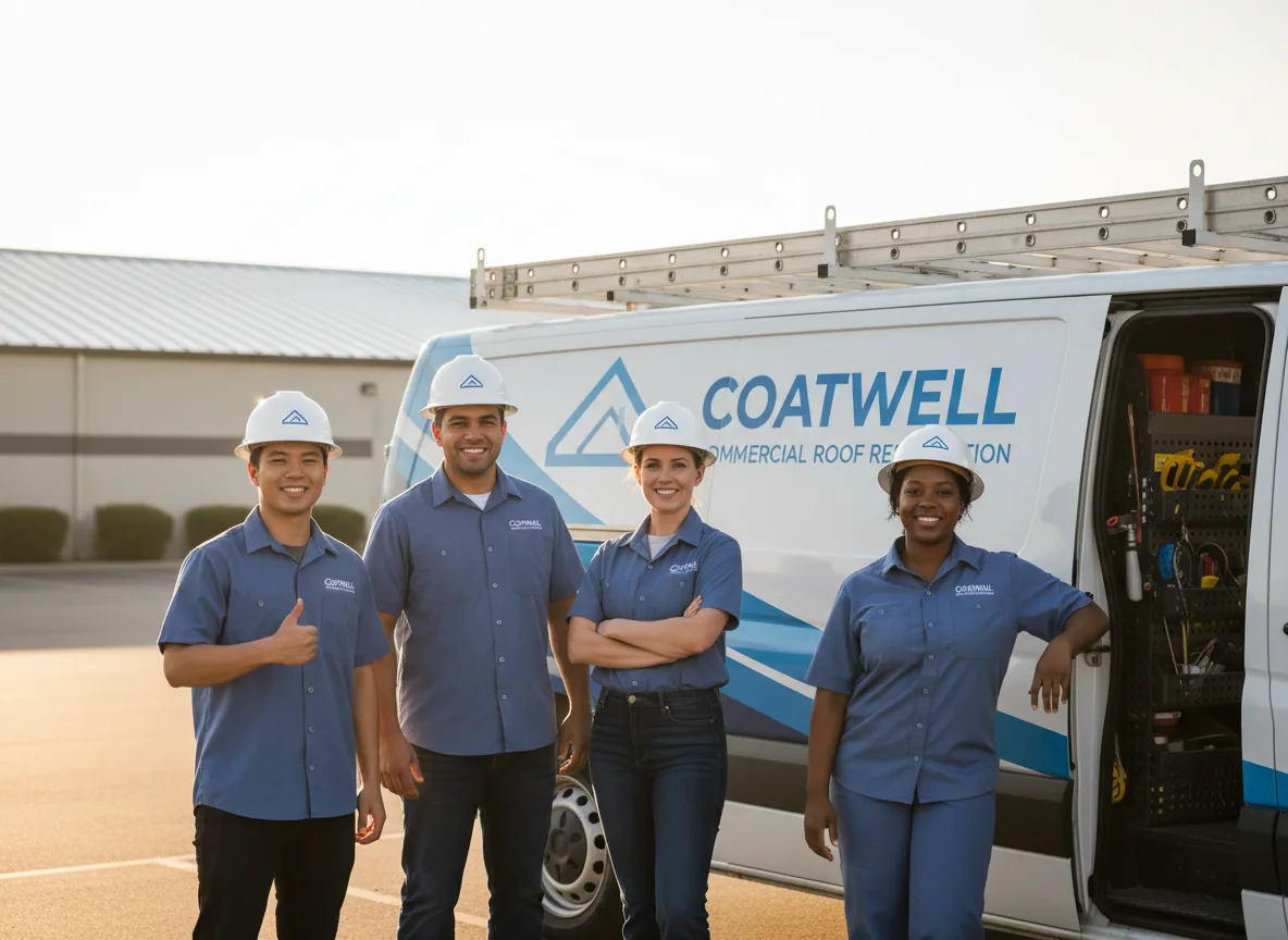 Commercial roof coating company in Commiskey, IN